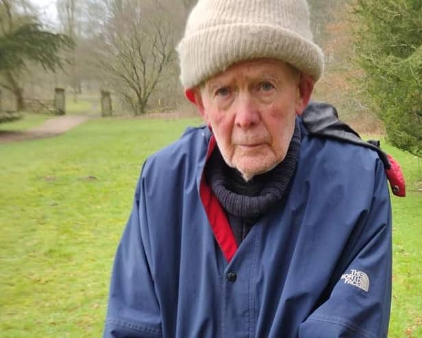 Godfrey Meynell, 89, is walking 1,000 miles to help vulnerable communities around the world.