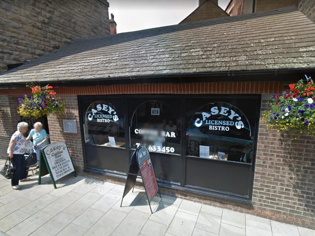 Casey's Coffee Bar have been awarded forth place. Take the time out of your day to enjoy a well earned drink accompanied with a tasty snack by visiting Casey's Coffee Bar at, White Hart St, Mansfield, NG18 1DG.