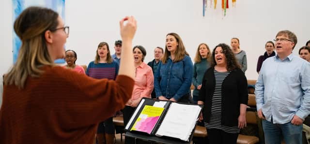 Sing Viva community choir sessions are held in Wingerworth and Derby and simultaneously online.