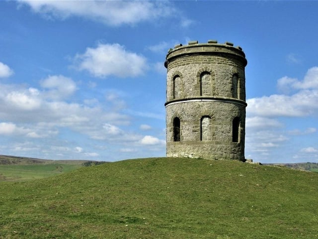 Solomon’s Temple - otherwise known as Grinlow Tower - is situated in the hills above Buxton. It was built in 1896, with the support of the Duke of Devonshire, before being restored in the 1980s.