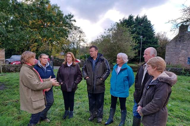 Minister joins farmers to discuss flooding of productive food growing land 
