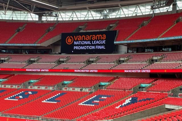 Chesterfield and Notts County will contest the National League play-off final on Saturday.