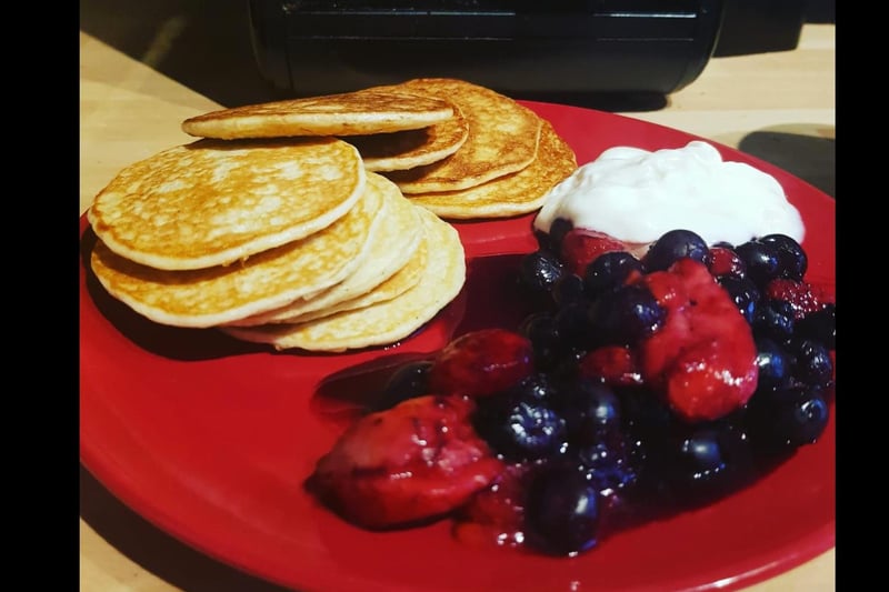 Gemma's nailed it with this Slimming World pancake stack.