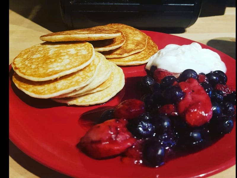 Gemma's nailed it with this Slimming World pancake stack.