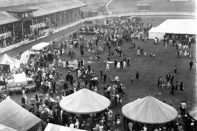 Galas and fairs always had something good to offer and here's one at the South Shields stadium in the summer of 1963.