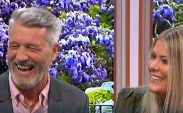 Roger Hawes and Janey Smith on Good Morning Britain (photo: ITV)