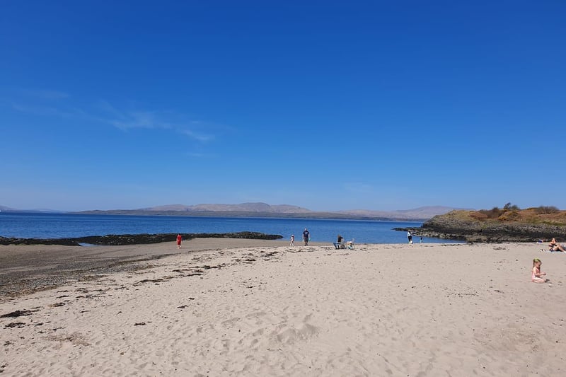 Fiona Howieson took this picture of a "lovely wee beach" she found near Oban.