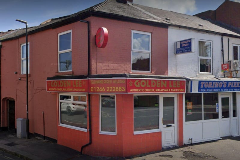 Golden Lee, a takeaway at St Helens Street in Chesterfield was handed the five-star hygiene rating on February 28.