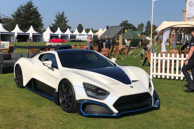 The Zenvo TSR-S is a street-legal race car with active aero. The Danish firm will only build five a year, price at €1.4 million but for that you get a 1,110bhp twin-turbo V8 capable of 0-62mph in 2.8 seconds and 0-124mph in 6.8.