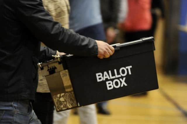 The votes gave a resounding victory to the Tories in Derbyshire