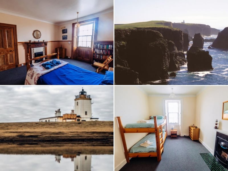 If six of you (from three households) really want to escape the rat race then the perfectly remote Lighthouse Keeper's cottage at Eshaness Lighthouse, perched on the northwest coast of mainland Shetland an hour from the capital of Lerwick, could be just what you are looking for. Your nearest neighbours will be miles away as you enjoy the views over the sea from this cozy sanctuary with three bedrooms, lounge/diner, kitchen and family bathroom. Book at www.hostunusual.com.