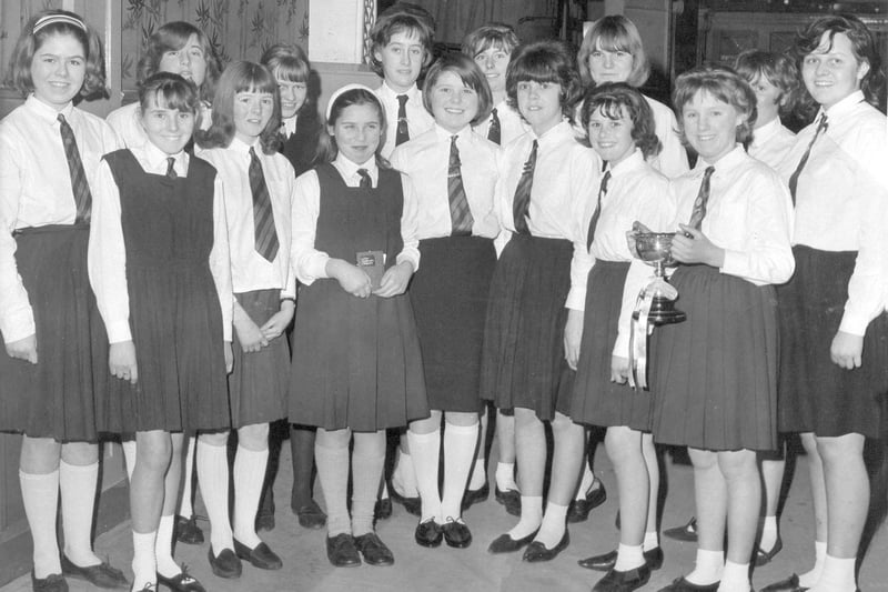 Speech day in the Borough Hall in 1964 but can you recognise anyone in the photo?