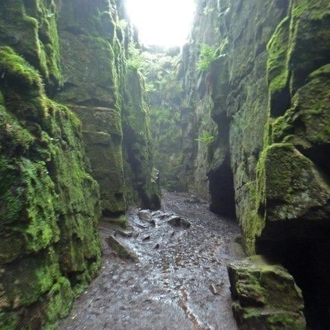 This Peak District chasm is both naturally and historically remarkable. It was known as a secret place of worship in the 15th century, and myths also claim that Robin Hood and Friar Tuck hid here from the authorities.