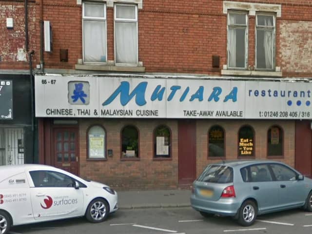 The Mutiara Restaurant, on West Bars, Chesterfield town centre, is up for sale.