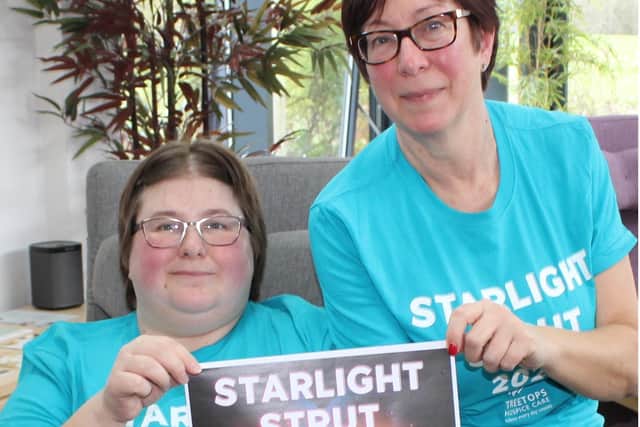 Clare and Jayne Walker are supporting Starlight Steps.