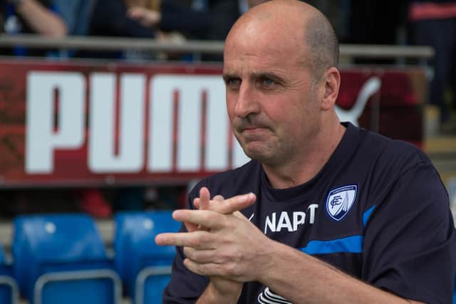 Paul Cook takes charge of his first home game on Saturday.