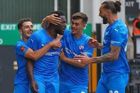 Chesterfield are two points clear of Barnet at the top of the National League.