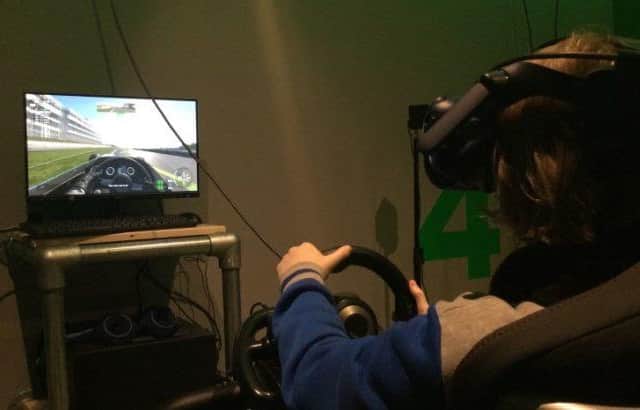 The VR centre is the first of its kind in Chesterfield.