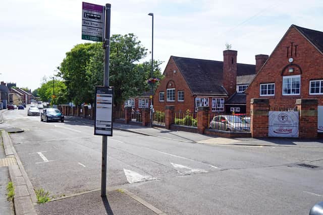 High Street Tibshelf. One concern raised by parents is around being unable to collect children from both Tibshelf Infant School and Townend Junior School due to changes in start and finish times and a lack of bus service.