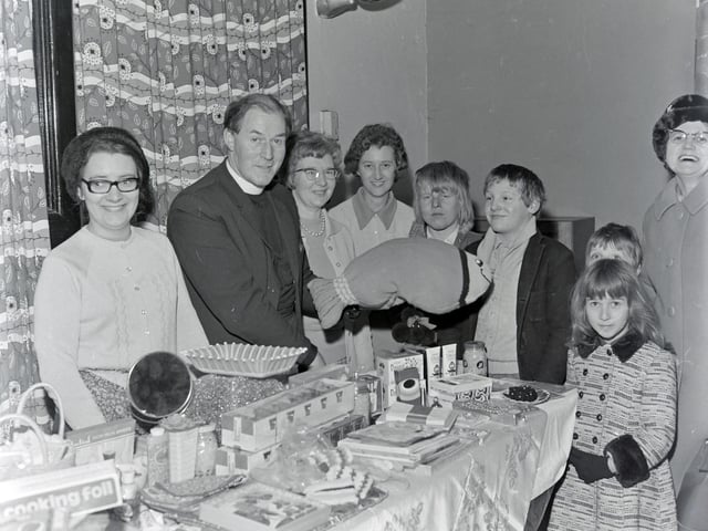 Ripley Wood Street church bazaar, November 1972.