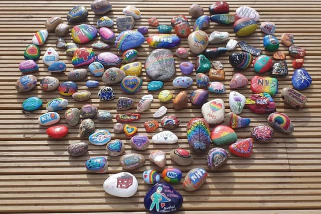 A partnership between Dronfield Rocks and Sainsbury's will see 120 painted rocks permanently placed in the store's community garden.