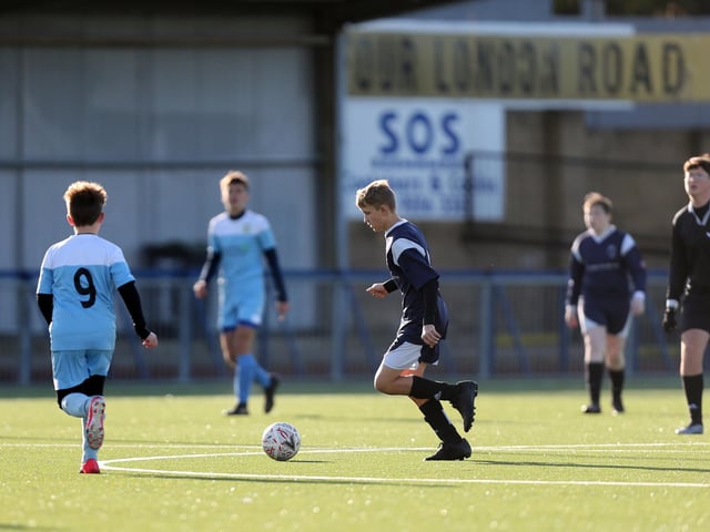 Bearwood Panthers U14s v AFC Eastney, Mid Solent Youth League. Picture: Chris Moorhouse