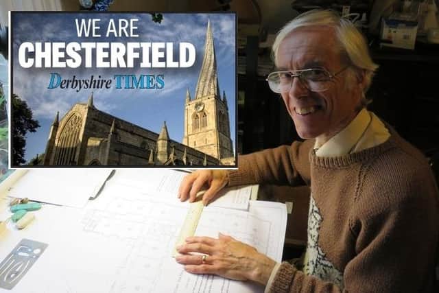 Retired architect David Botham of Newbold, Chesterfield.