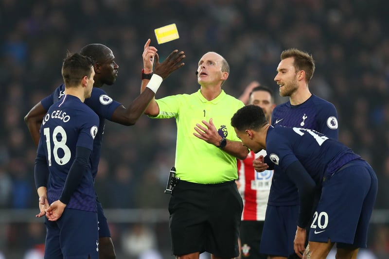 Yellow cards: 1623. Red cards: 69. Spurs just miss out on a podium finish! They brawled their way to 82 yellow cards over the course of the 1999/2000 campaign under George Graham, which is quite an impressive, if a little terrifying, effort.