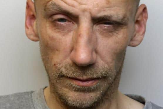 Richard Jefford has been jailed for the attack on a Derbyshire police officer.