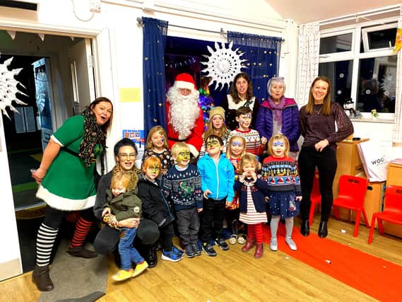 An afternoon of festive fun helped Matlock Pre-School Playgroup on its merry way to renovating a much-loved local landmark attended by generations of children.