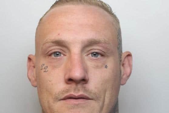 Shaw, 31, was jailed for two-and-a-half years for abusing his partner for 12 years – including acid attack threats and an assault outside their Derbyshire home. His crimes came to light when police were called after an argument in a car outside their home in Killamarsh. When officers arrived at the scene they found Shaw’s partner covered in blood and with serious facial injuries. At hospital she told police she had suffered years of abuse at the hands of her partner, who had broken her jaw, strangled her and threatened to throw acid in her face so no-one else would want her.