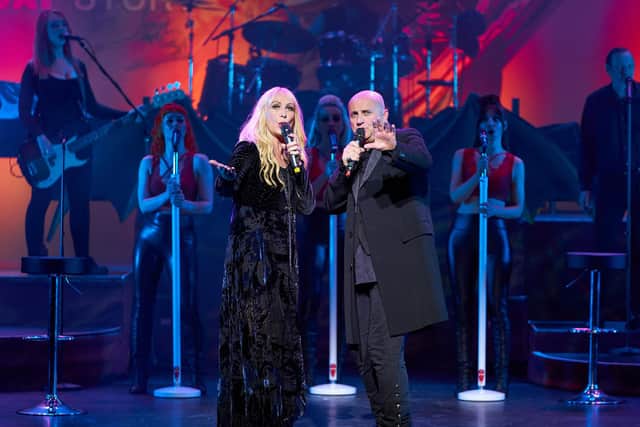 Steve Steinman and Lorraine Crosby in Anything For Love which tours to Buxton Opera House on April 2 2022 and Derby Arena on April 22, 2023.