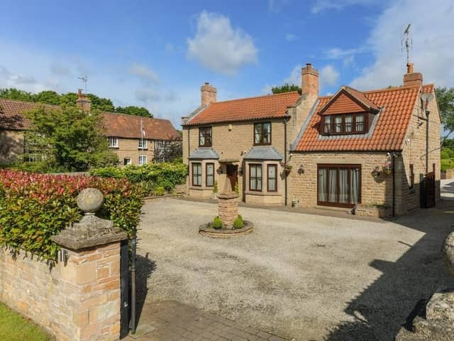 This magnificent family home on Main Street, Linby, complete with five bedrooms, an annexe and a gym, is on the market for a whopping £1.25 million with Nottingham estate agents FHP Living.