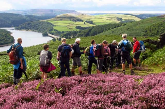 Explore the Peak District on a guided walk led by a National Park ranger (photo: Peak District National Park Authority).