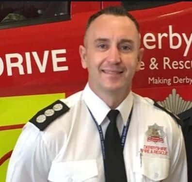 Station Manager, Nathan Stevens is delighted his force could help patients in Derbyshire.