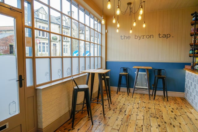 The Byron Tap Bolsover has a light and bright feel