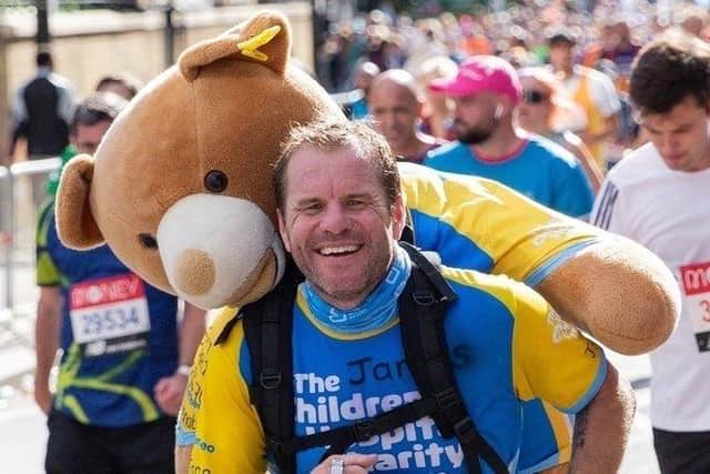 Chesterfield businessman James Holmes is campaigning for more people to be able to participate in the London Marathon.