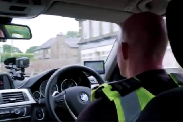 Derbyshire police in action on Traffic Cops.
