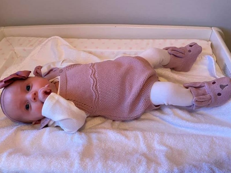 Katy Munday, said: "Mia Williamson was born 13/12/2020 it was hard going through the pregnancy in lockdown due to having to go to scary appointments on my own and then being induced on my own. Since January it has been really hard bring up a newborn whilst try to home school a very head strong 5 year old and my partner having to work 7 days a week most weeks. As well as the family not being able to meet her. The only positive has been that my daughters have definitely bonded with each other."