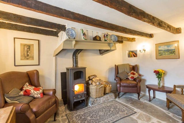 Downies Cottage in Braemar (sleeping 2) is a remote escape to enjoy peace and quiet along with amazing countryside views - perfect for the autumn season. Awarded five stars from Historic Scotland, inside, the cottage has been stylishly renovated and outside has a BBQ, hot tub and sauna. Book: https://bit.ly/3n7Ao3Y