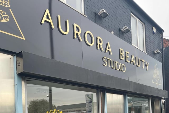 Aurora Beauty Studio, 323-325 Sheffield Road, Whittington Moor, Chesterfield, S41 8LQ.