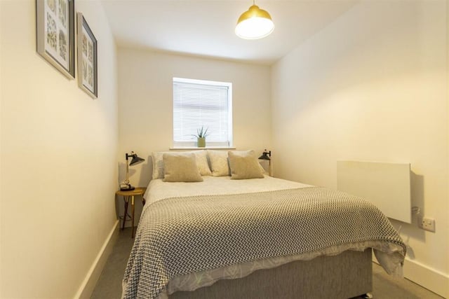 A double bedroom is on the ground floor and two single bedrooms are on the first floor of the annex.