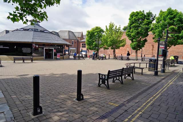 There are plans to regenerate the area around Rykneld Square.