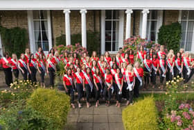 Miss Great Britain contestants at Ringwood Hall Hotel & Spa in Chesterfield for the Masterclass Day. Picture supplied by Chris Perfect, Official photographer Miss Great Britain.