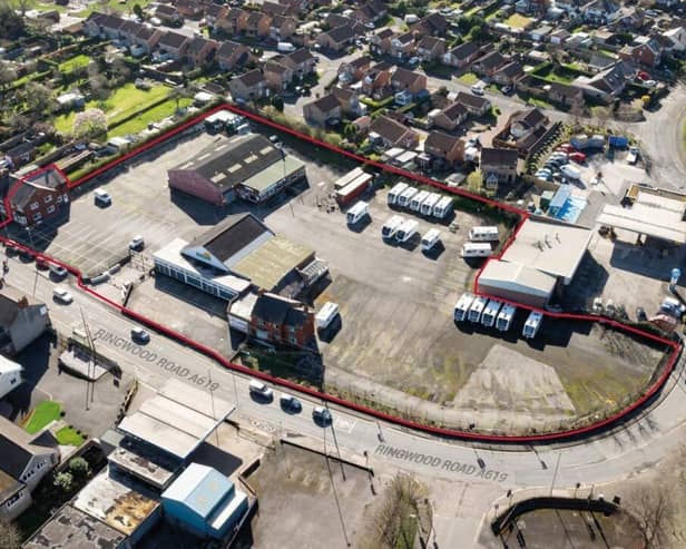 Robinsons Caravans site on Ringwood Road, Brimington is now on the market with offers in excess of £1,430,000 invited.