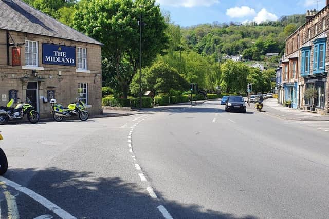 Police have seized a number of bikes and issued tickets in Matlock Bath.