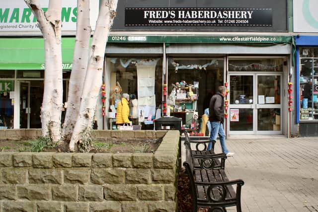 Fred's Haberdashery in Chesterfield