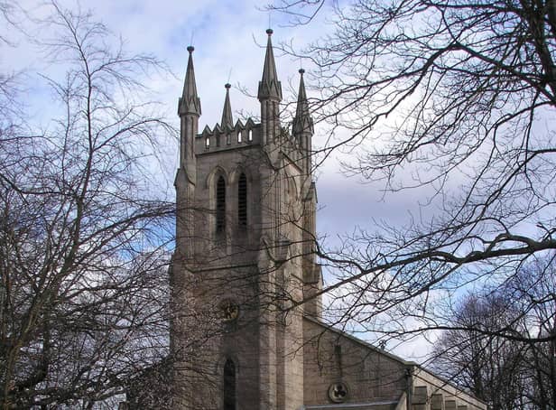 Holy Trinity Church, where George Stephenson is buried.