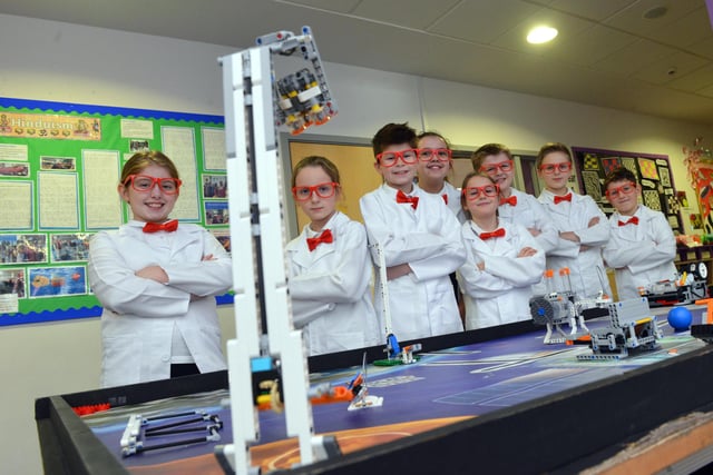 Harton Primary School pupils were heading of to the National Lego League Competition after winning the regional event in 2019.