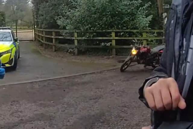 Police arrest teenager riding stolen bike after chase – as officers ...